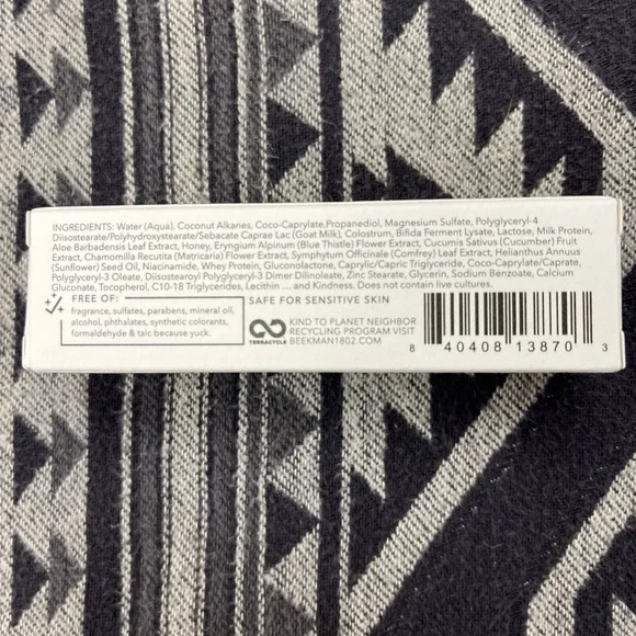 Beekman 1802 Bloom Cream Daily Face Moisturizer & Milk Shake Facial Toner Mist - Picture 2 of 3